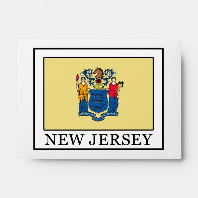 New Jersey Envelope (Front)