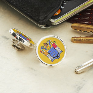 New Jersey flag Lapel Pin