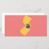 New Jersey Flag Map (Front/Back)