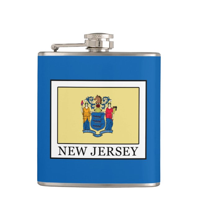 New Jersey Flask (Front)
