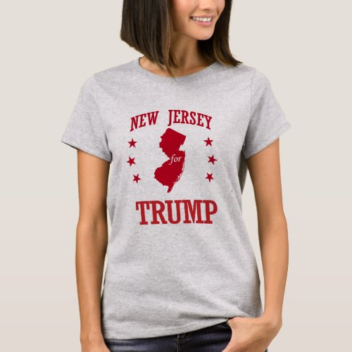 NEW JERSEY FOR DONALD TRUMP T_Shirt