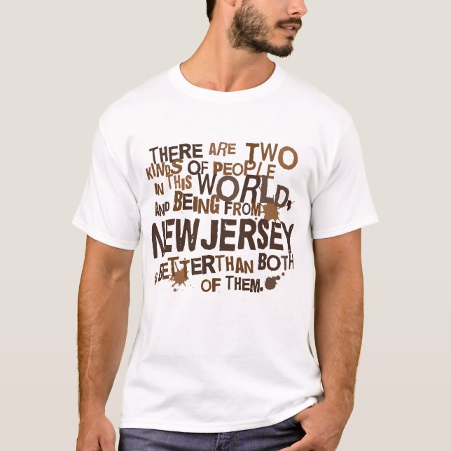 New Jersey (Funny) Gift T-Shirt (Front)