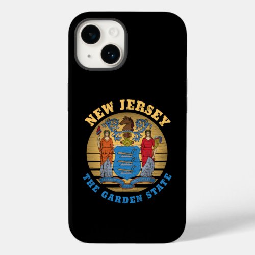 NEW JERSEY GARDEN STATE FLAG Case_Mate iPhone 14 CASE