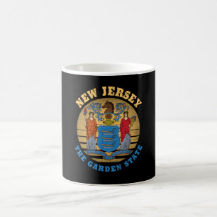 NEW JERSEY GARDEN STATE FLAG COFFEE MUG