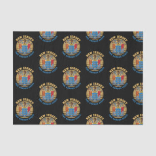 NEW JERSEY GARDEN STATE FLAG TISSUE PAPER