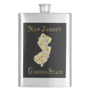NEW JERSEY GARDEN STATE FLASK