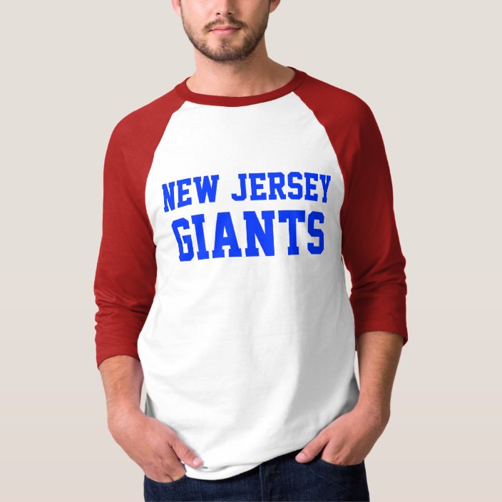 New Jersey Giants T-Shirt | Zazzle.com