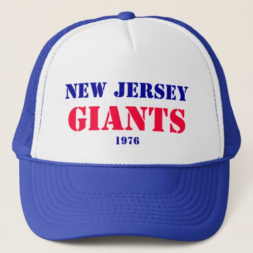 New Jersey Giants Trucker Hat