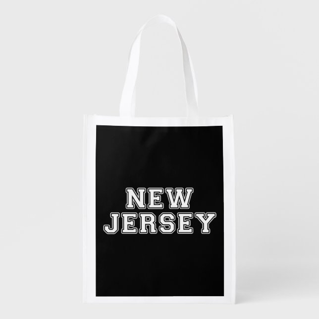 New Jersey Grocery Bag (Front)