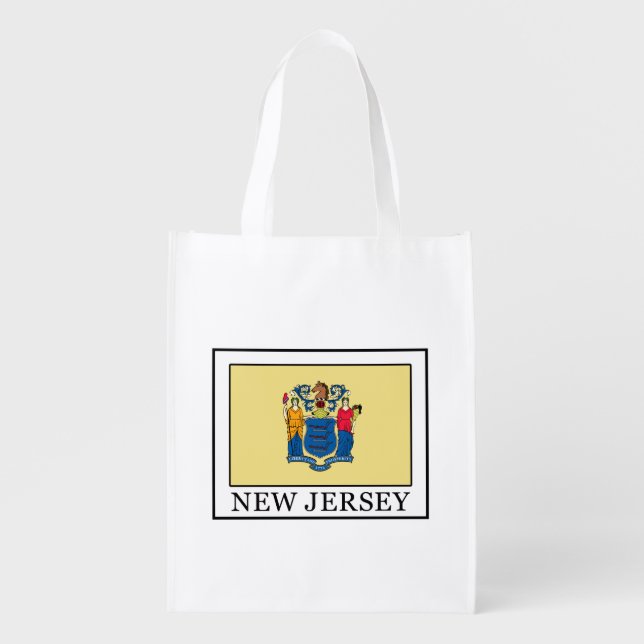New Jersey Grocery Bag (Front)
