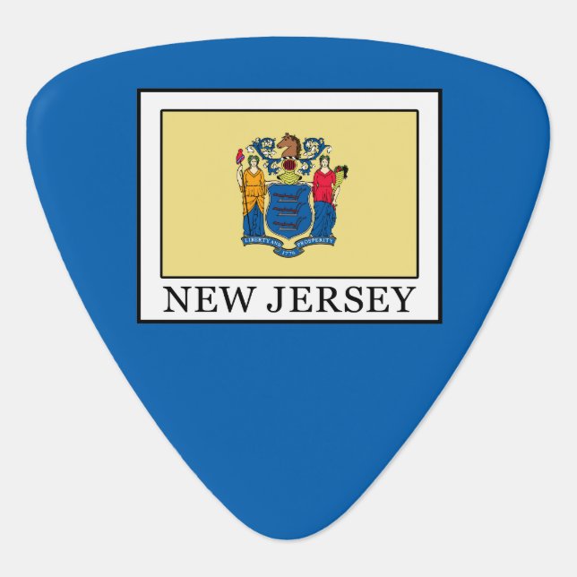 New Jersey Guitar Pick (Front)