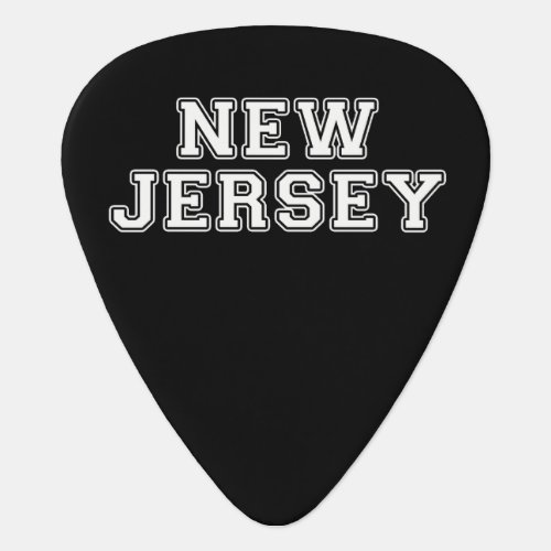 New Jersey Guitar Pick