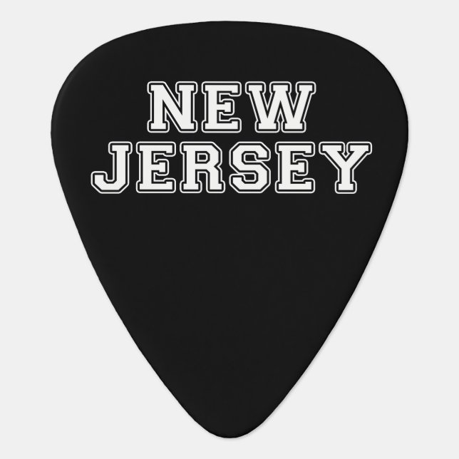 New Jersey Guitar Pick (Front)