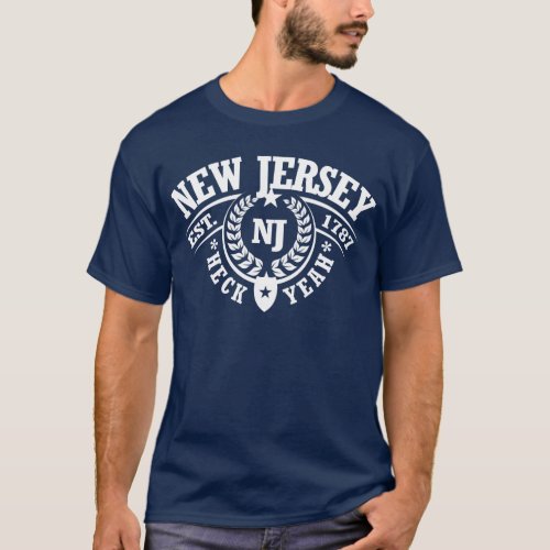 New Jersey Heck Yeah Est 1787 T_Shirt