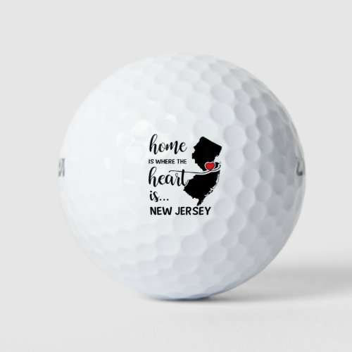 New Jersey home is where the heart is Golf Balls