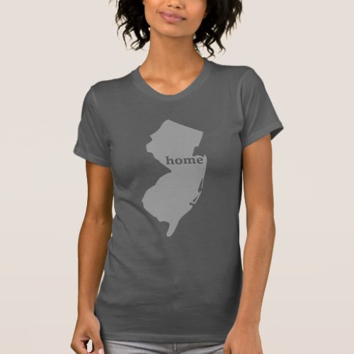 New Jersey home typed T_Shirt
