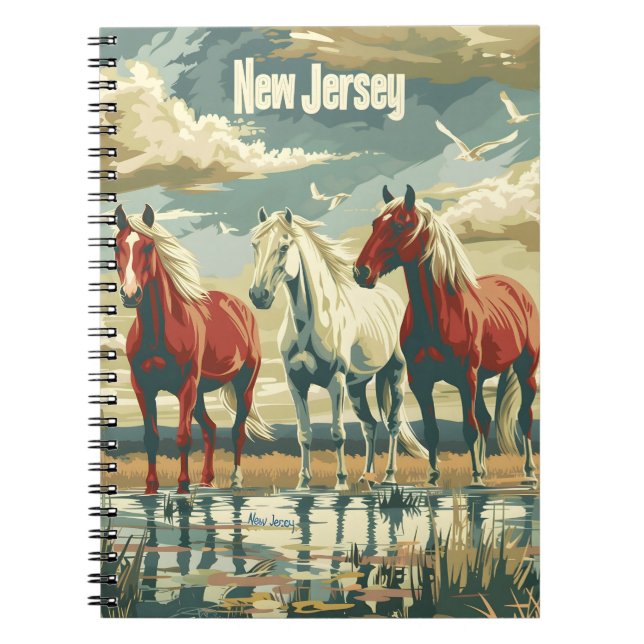 New Jersey Horses Notebook (Front)
