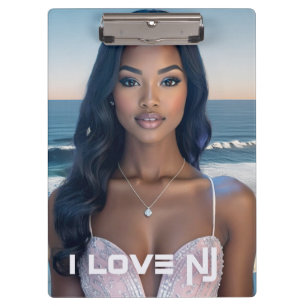 NEW JERSEY - I LOVE NJ CLIPBOARD