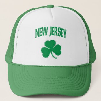 New Jersey Irish Trucker Hat by irishprideshirts at Zazzle