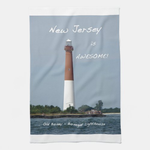 New Jersey is Awesome _ Barnegat Lighthouse Towel