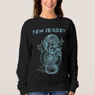 New Jersey Japanese Dragon Sweatshirt