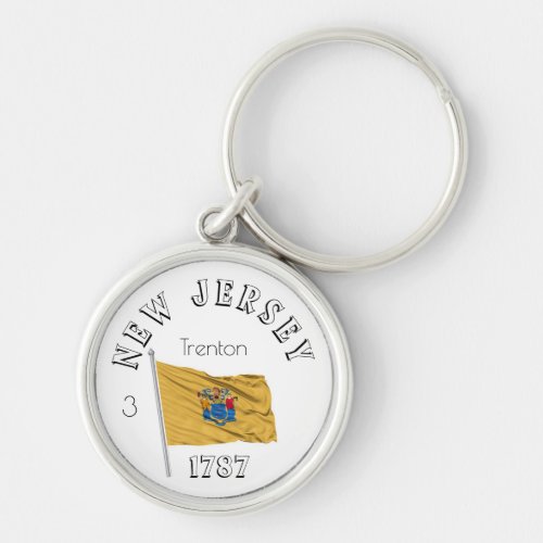 NEW JERSEY KEYCHAIN