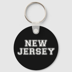 New Jersey Keychain