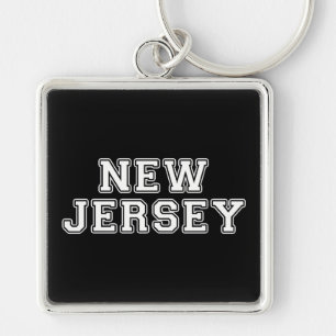 New Jersey Keychain