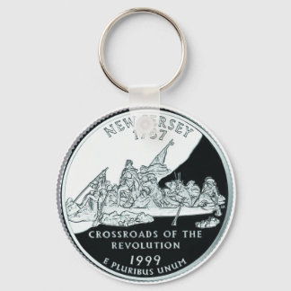 New Jersey Keychain