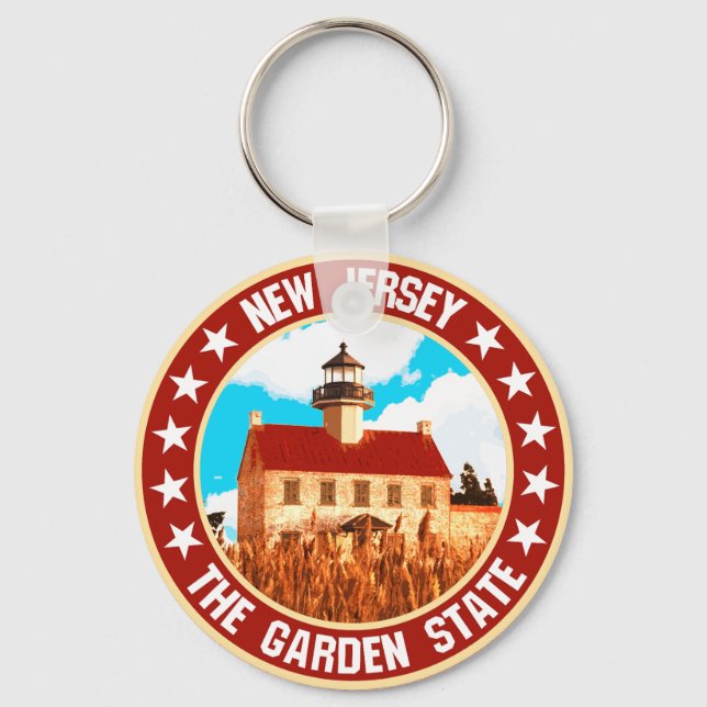 New Jersey                                         Keychain (Front)