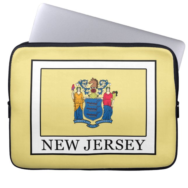 New Jersey Laptop Sleeve (Front)
