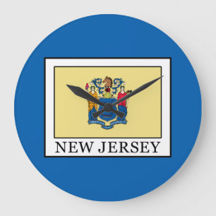 New Jersey Large Clock