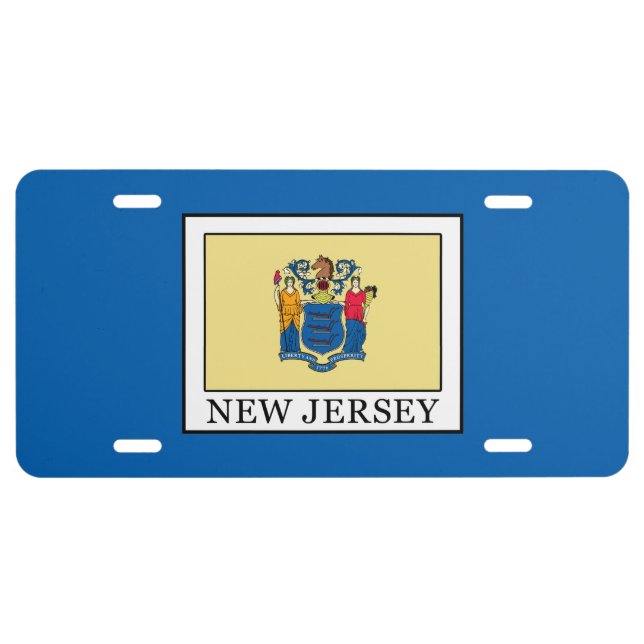 New Jersey License Plate (Front)