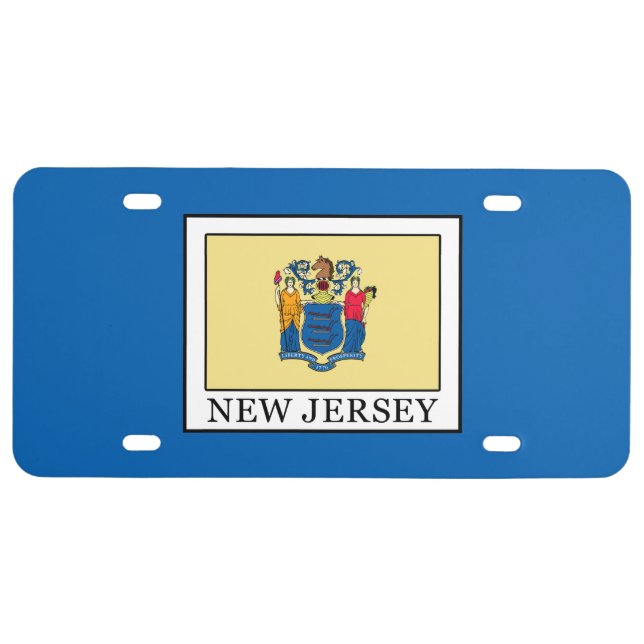 New Jersey License Plate (Front)