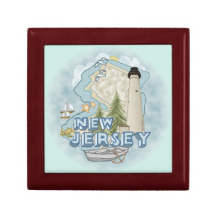 New Jersey Lighthouse Gift Box