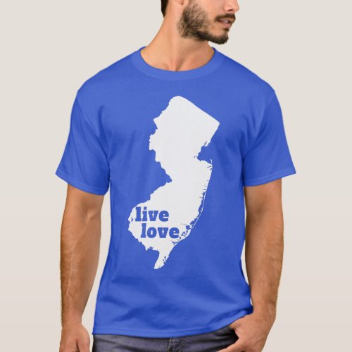 New Jersey Live Love New Jersey T_Shirt