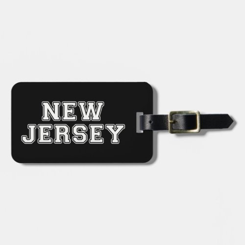 New Jersey Luggage Tag