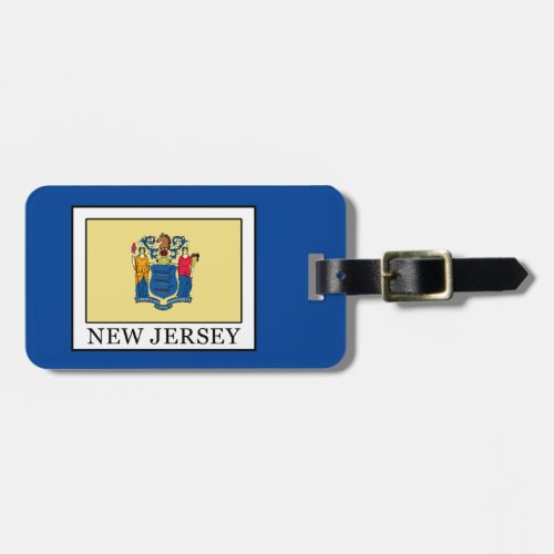New Jersey Luggage Tag
