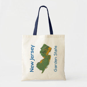 New Jersey Map Bag