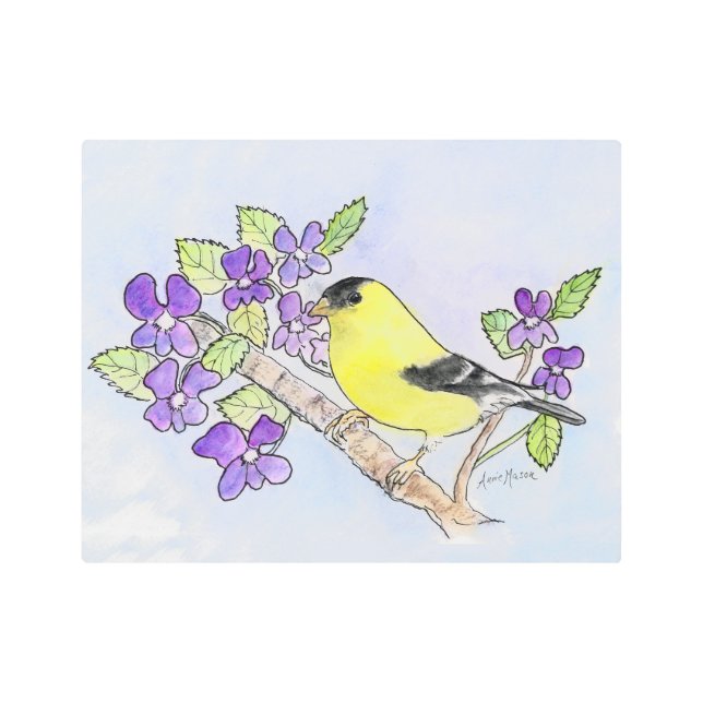 New Jersey Metal Print (Front)