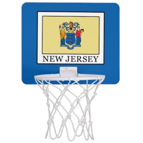 New Jersey Mini Basketball Hoop