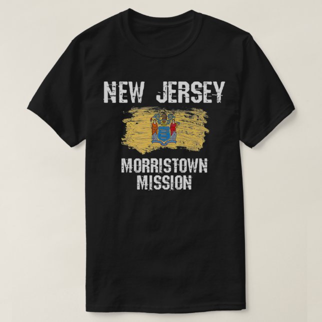 New Jersey Morristown Mission  T-Shirt (Design Front)