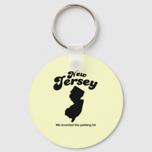New Jersey Motto - We invented the parking lot Keychain