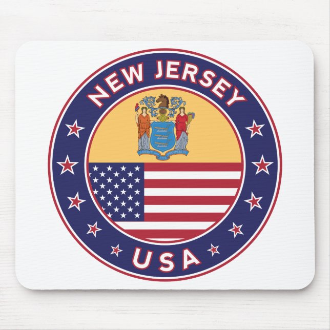 New Jersey Mouse Pad (Front)