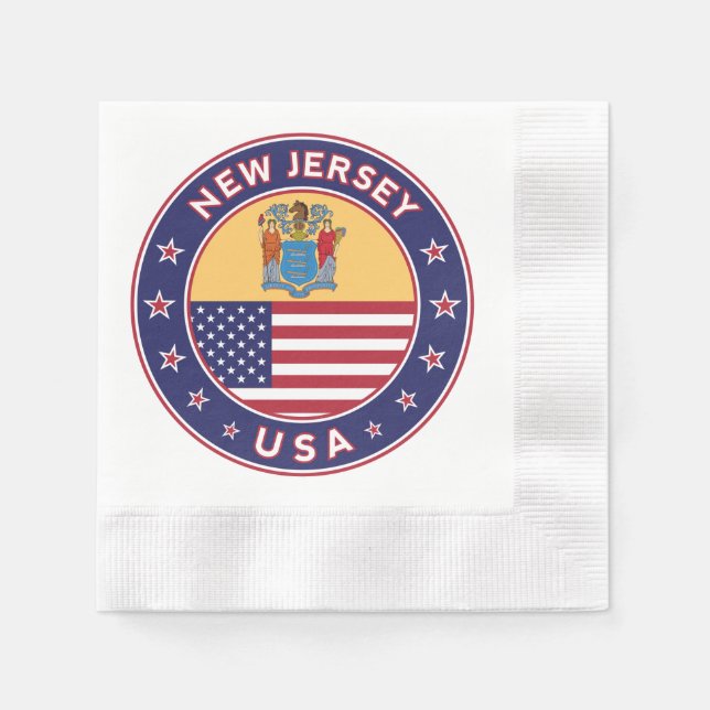 New Jersey Napkins (Front)
