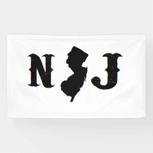 NEW JERSEY NJ College Dorm  Banner