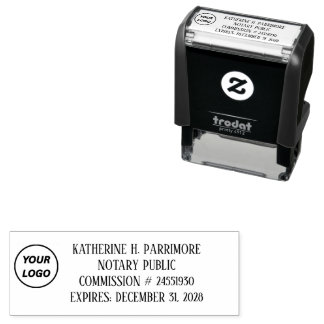 New Jersey Notary Public Self Inking Rubber Stamp
