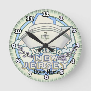 New Jersey Nurse Round Clock