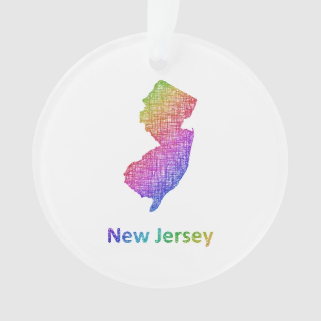 New Jersey Ornament (Front)
