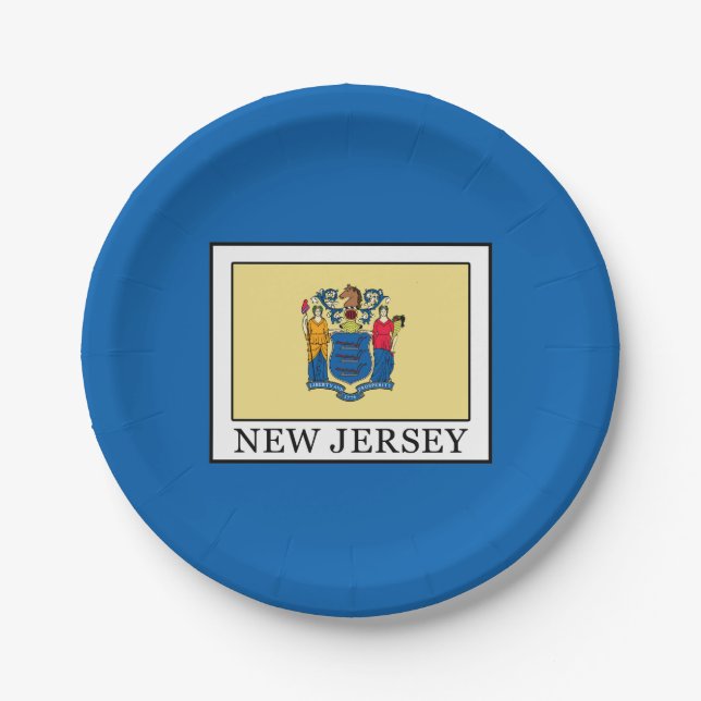 New Jersey Paper Plates (Front)